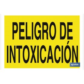 ▷ Cartel Peligro de intoxicación | Ferreidea