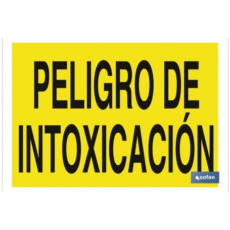 ▷ Cartel Peligro de intoxicación | Ferreidea