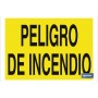 ▷ Cartel Peligro de incendio | Ferreidea