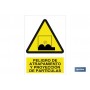▷ Señal Peligro de atrapamiento y proyección de partículas | Ferreidea