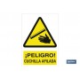 ▷ Señal ¡Peligro! cuchilla afilada | Ferreidea