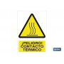 ▷ Señal ¡Peligro! contacto térmico | Ferreidea