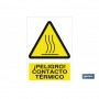 ▷ Señal ¡Peligro! contacto térmico | Ferreidea