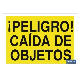 ▷ Cartel ¡Peligro! caída de objetos | Ferreidea
