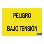▷ Cartel Peligro bajo tensión | Ferreidea