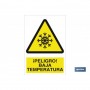 ▷ Señal ¡Peligro! baja temperatura | Ferreidea