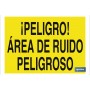 ▷ Cartel ¡Peligro! área de ruido peligroso | Ferreidea