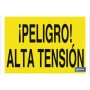 ▷ Cartel ¡Peligro! alta tensión | Ferreidea
