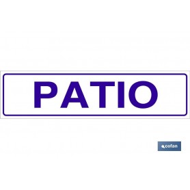▷ Cartel Patio | Ferreidea