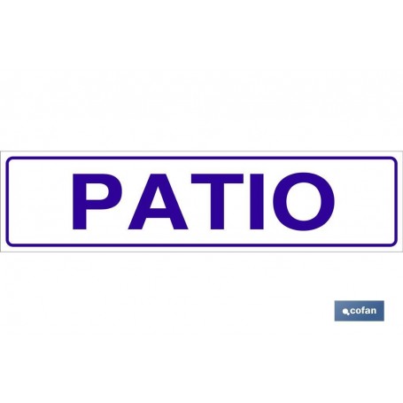 ▷ Cartel Patio | Ferreidea