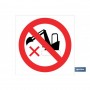 ▷ Cartel Prohibido situarse debajo | Ferreidea