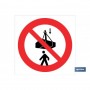 ▷ Señal prohibido situarse debajo de la carga Imagen | Ferreidea