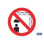 ▷ Cartel Prohibido situarse debajo carga | Ferreidea