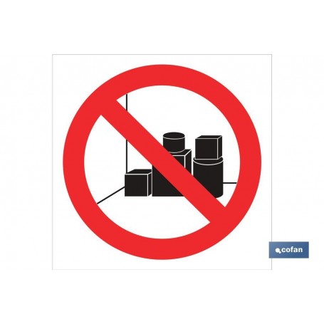 ▷ Cartel Prohibido dejar bultos | Ferreidea