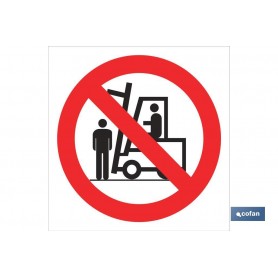 ▷ Señal Prohibido situarse debajo carga | Ferreidea