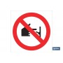 ▷ Cartel Prohibido tocar conector | Ferreidea