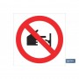 ▷ Cartel Prohibido tocar conector | Ferreidea