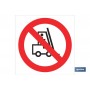 ▷ Cartel Prohibido carretillas | Ferreidea