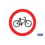▷ Cartel Prohibido Bicicletas | Ferreidea