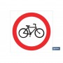 ▷ Cartel Prohibido Bicicletas | Ferreidea