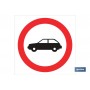 ▷ Cartel Prohibido coches | Ferreidea