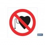 ▷ Cartel Prohibido marcapasos | Ferreidea