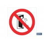 ▷ Cartel Prohibido salir | Ferreidea