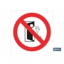 ▷ Cartel Prohibido salir | Ferreidea