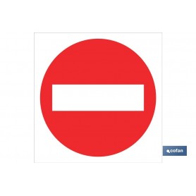 ▷ Cartel Prohibido paso | Ferreidea