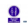 ▷ Señal Obligatorio revisar cables y cadenas | Ferreidea
