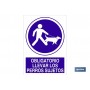 ▷ Señal Obligatorio llevar los perros sujetos | Ferreidea