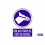 ▷ Señal Obligatorio el uso de bozal | Ferreidea