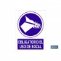 ▷ Señal Obligatorio el uso de bozal | Ferreidea