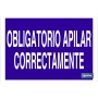▷ Cartel Obligatorio apilar correctamente | Ferreidea
