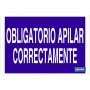 ▷ Cartel Obligatorio apilar correctamente | Ferreidea