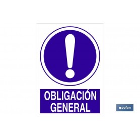 ▷ Señal Obligación general | Ferreidea