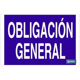 ▷ Cartel Obligación general | Ferreidea