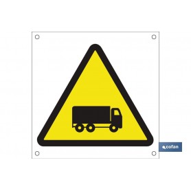 ▷ Cartel OB19 "Peligro Camiones" | Ferreidea