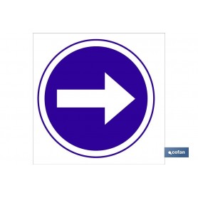 ▷ Cartel Obligatorio derecha | Ferreidea