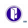▷ Cartel Obligatorio cerrar puerta | Ferreidea