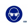 ▷ Cartel Obligatorio Uso de gafas | Ferreidea