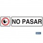 ▷ Cartel No pasar | Ferreidea