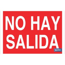 ▷ Cartel No hay salida | Ferreidea