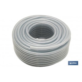 ▷ Manguera PVC cristal con refuerzo | Ferreidea