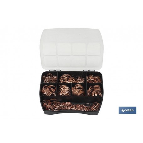 ▷ Maletín de Arandelas de Cobre para Tapón Cárter | Ferreidea