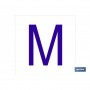 ▷ Cartel M Letra en glasspack | Ferreidea