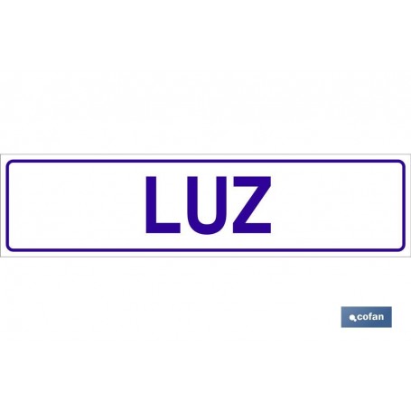 ▷ Cartel Luz | Ferreidea