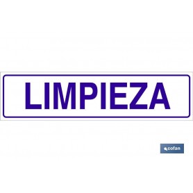 ▷ Cartel LIMPIEZA | Ferreidea