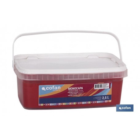 ▷ Pintura monocapa "Rojo Diablo" | Ferreidea