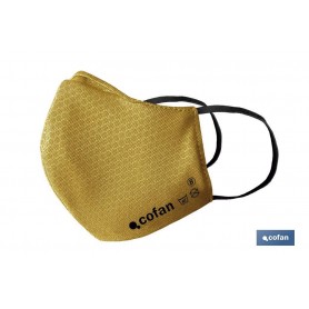 Mascarillas Textiles Reutilizables de Varios colores Cofan